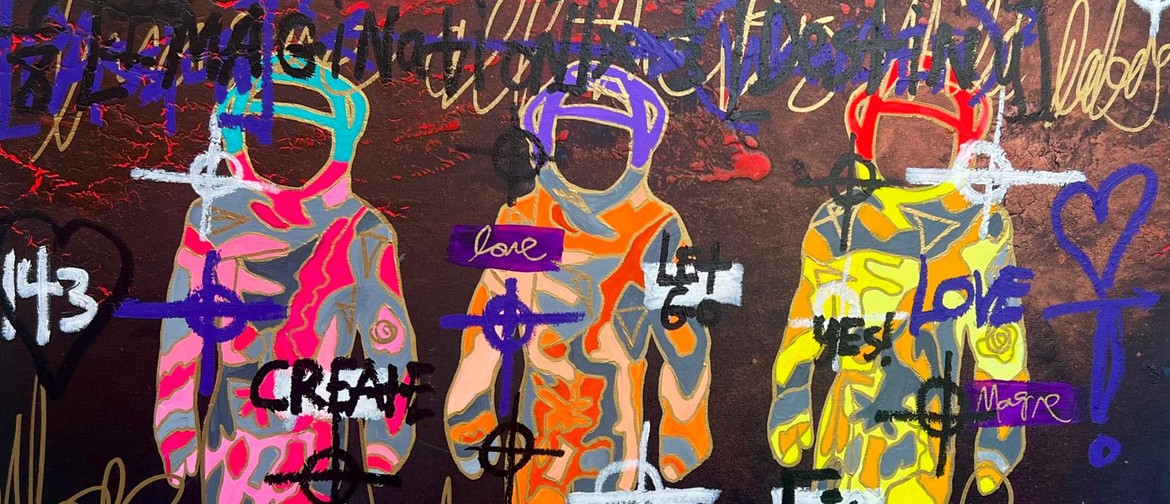 Life is Electric 3 Wild Thoughts, 30x40, Oil on Canvas - 2024