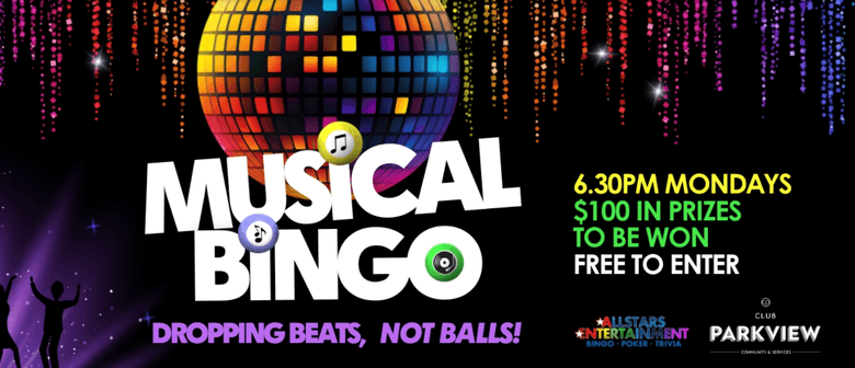 Musical Bingo Dropping the Beats