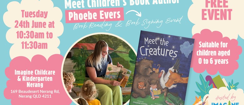 Meet Children's Book Author Phoebe Evers - Live Book Reading