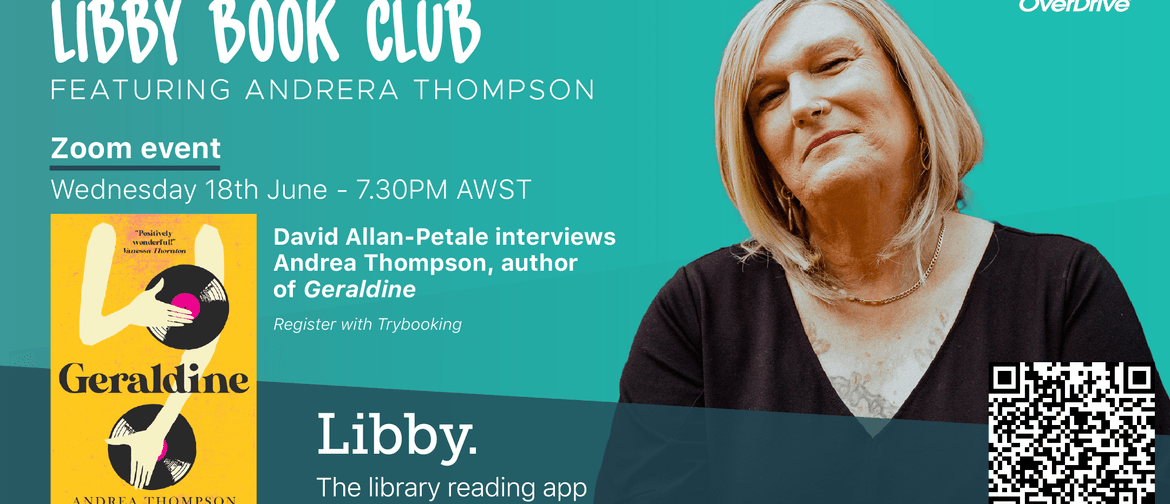 Libby Book Club - 'Geraldine' by Andrea Thompson Libby Book Club - 'Geraldine' by Andrea Thompson