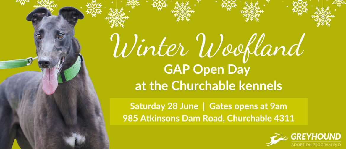GAP Open Day: Winter Woofland GAP Open Day: Winter Woofland
