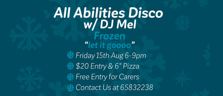 All Abilities Disco with DJ Mel