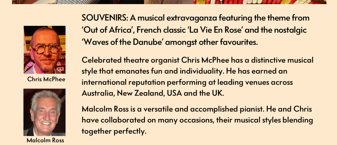 Souvenirs: Chris McPhee & Malcolm Ross In Concert