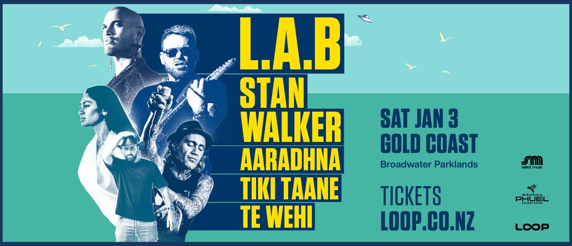 L.A.B, Stan Walker, Aaradhna, Tiki Taane & Te Wehi
