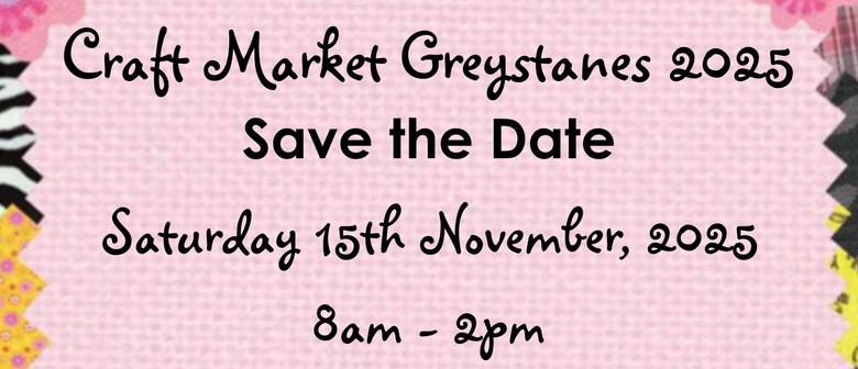 Craft Market Greystanes 2025