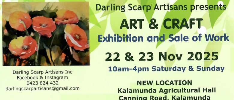 Darling Scarp Artisans Exhibition and Sale of Work