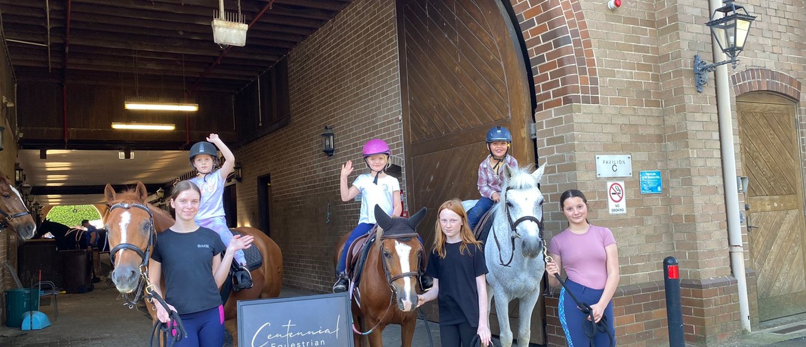 School Holiday Pony Camp at Centennial Equestrian