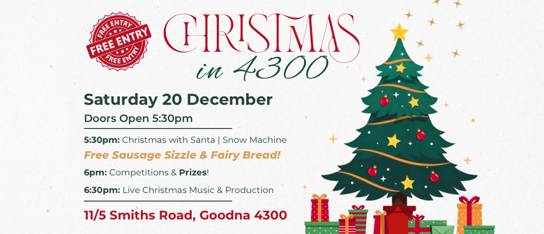 Christmas in 4300 Celebration