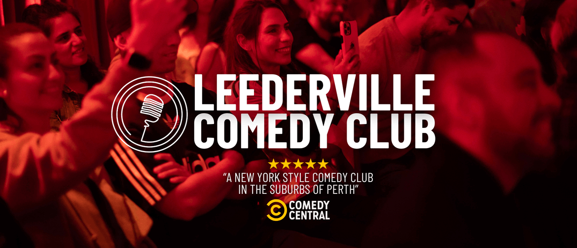 Saturday night Perth affordable entertainment and live stand up comedy by Grassroots comedy at the Leederville Comedy Club ideas and things to do in Perth on a Saturday night on the cheap 