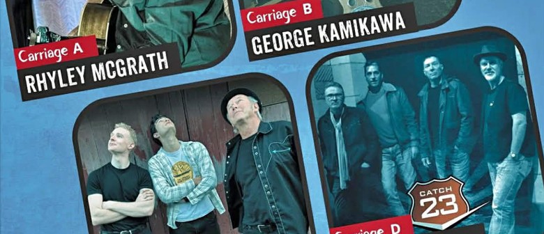 Hey Gringo + George Kamikawa, Rhyley McGrath & Catch 23 Blue