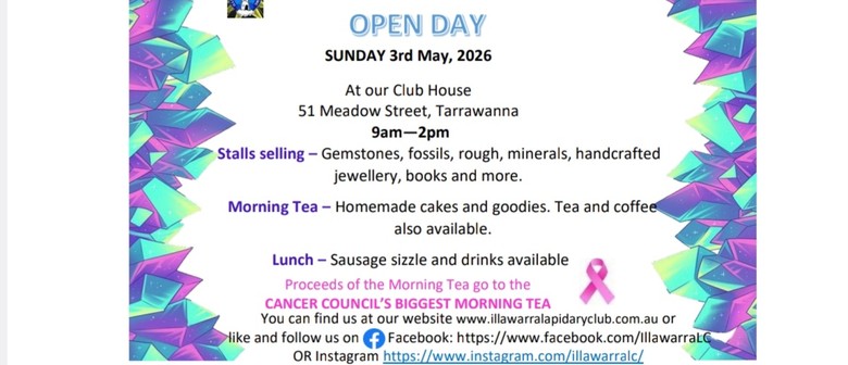 Market Open Day - Illawarra Lapidary Club Inc
