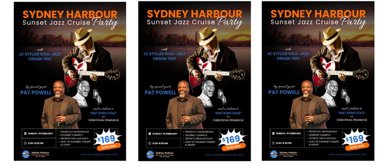 Sunset Jazz Cruise-Valentines Weekend