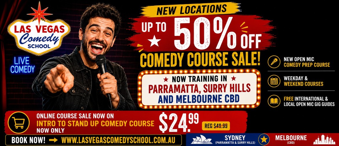 Image for Open Mic Comedy Preparation Course Las Vegas Comedy Schools 