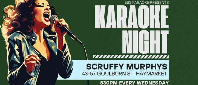 Karaoke at Scruffy Murphy's